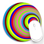 Color 8  Mouse Pad (Round)