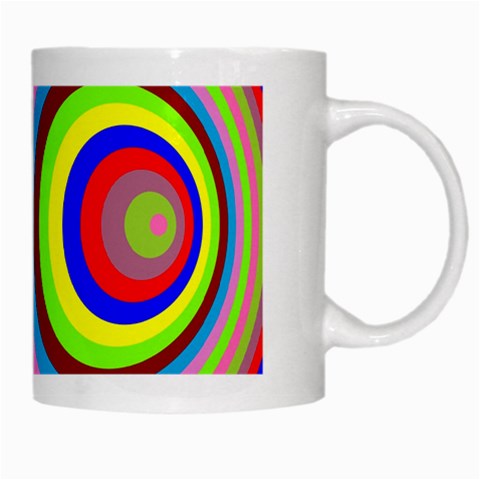 Color White Coffee Mug from ArtsNow.com Right