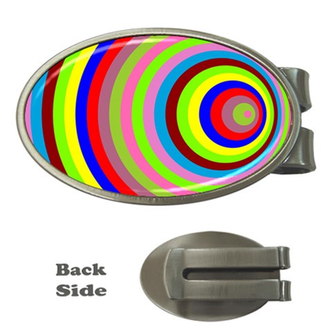 Color Money Clip (Oval) from ArtsNow.com Front