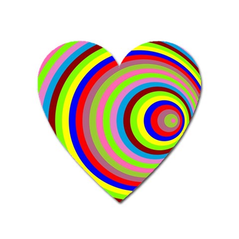 Color Magnet (Heart) from ArtsNow.com Front