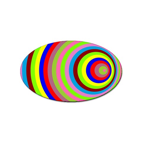 Color Sticker 10 Pack (Oval) from ArtsNow.com Front