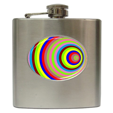 Color Hip Flask from ArtsNow.com Front