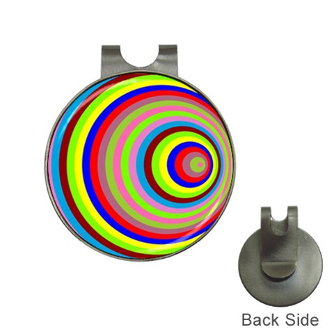 Color Hat Clip with Golf Ball Marker from ArtsNow.com Front