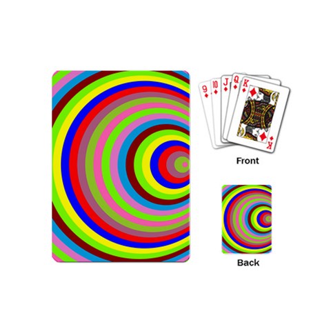 Color Playing Cards (Mini) from ArtsNow.com Back