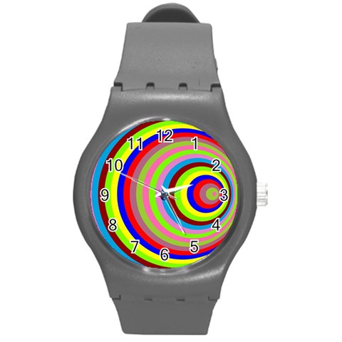 Color Plastic Sport Watch (Medium) from ArtsNow.com Front