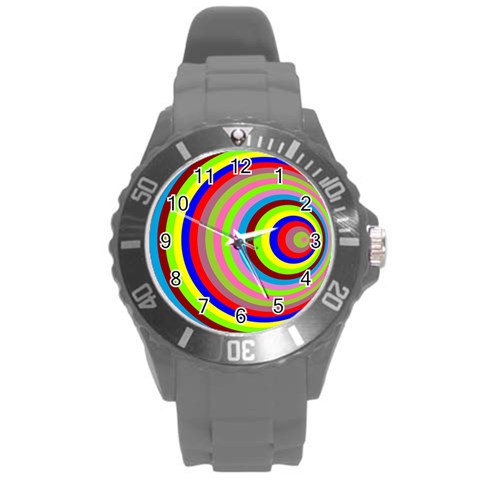 Color Plastic Sport Watch (Large) from ArtsNow.com Front