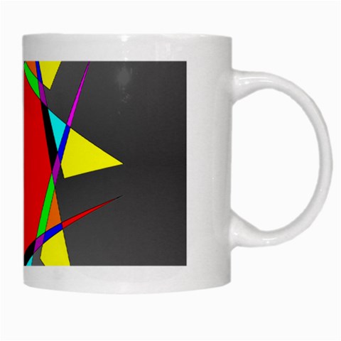 Star White Coffee Mug from ArtsNow.com Right