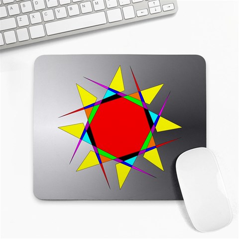 Star Large Mouse Pad (Rectangle) from ArtsNow.com Front