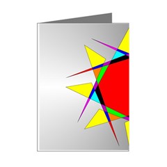 Star Mini Greeting Card (8 Pack) from ArtsNow.com Right