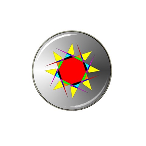 Star Golf Ball Marker (for Hat Clip) from ArtsNow.com Front