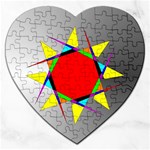 Star Jigsaw Puzzle (Heart)