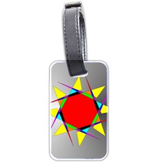 Star Luggage Tag (Two Sides) from ArtsNow.com Front