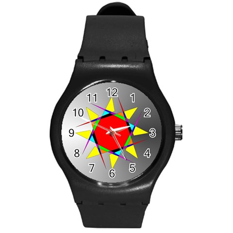 Star Plastic Sport Watch (Medium) from ArtsNow.com Front