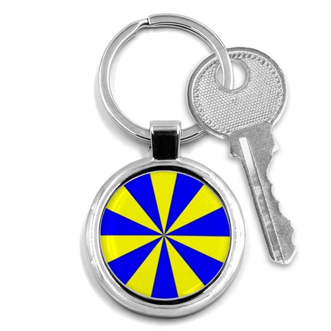 Pattern Key Chain (Round) from ArtsNow.com Front