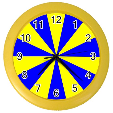 Pattern Wall Clock (Color) from ArtsNow.com Front