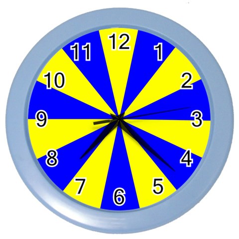 Pattern Wall Clock (Color) from ArtsNow.com Front