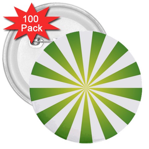 Pattern 3  Button (100 pack) from ArtsNow.com Front