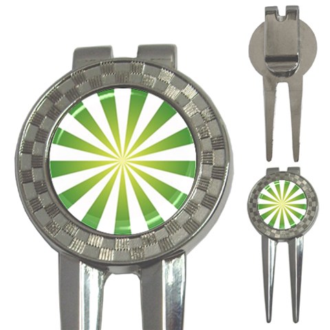 Pattern Golf Pitchfork & Ball Marker from ArtsNow.com Front