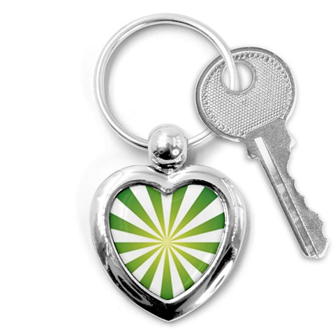 Pattern Key Chain (Heart) from ArtsNow.com Front