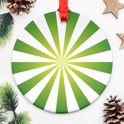 Pattern Round Ornament (Two Sides) from ArtsNow.com Front