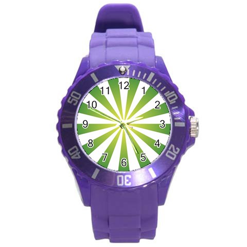 Pattern Plastic Sport Watch (Large) from ArtsNow.com Front