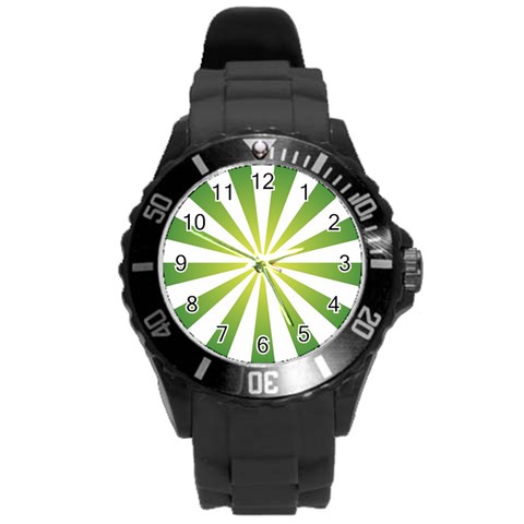 Pattern Plastic Sport Watch (Large) from ArtsNow.com Front