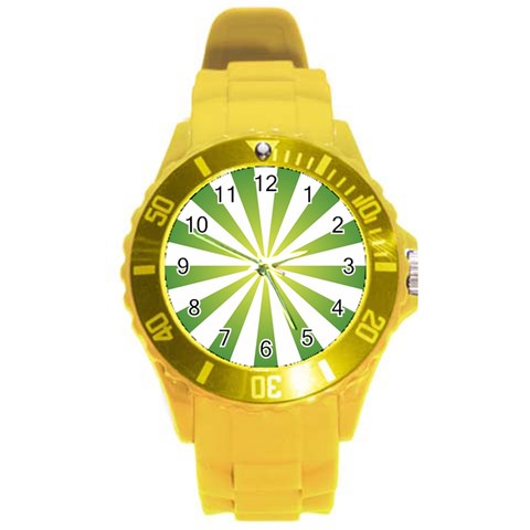 Pattern Plastic Sport Watch (Large) from ArtsNow.com Front