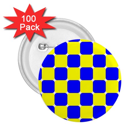 Pattern 2.25  Button (100 pack) from ArtsNow.com Front