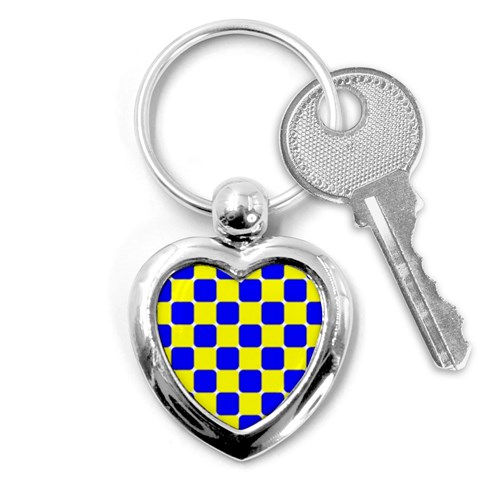 Pattern Key Chain (Heart) from ArtsNow.com Front