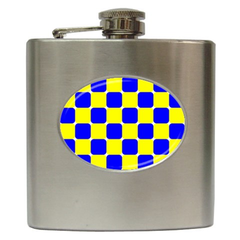 Pattern Hip Flask from ArtsNow.com Front