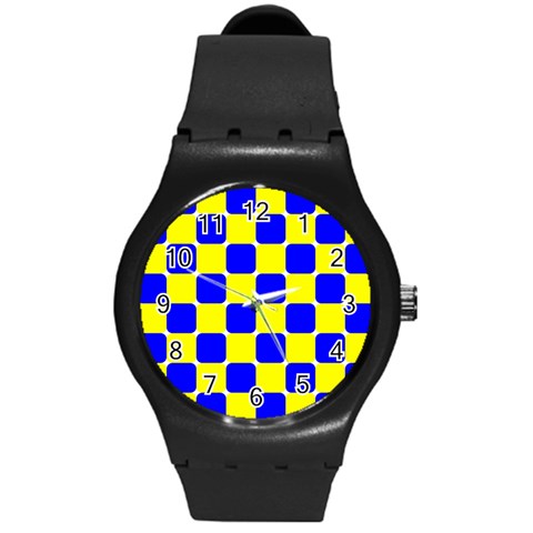 Pattern Plastic Sport Watch (Medium) from ArtsNow.com Front