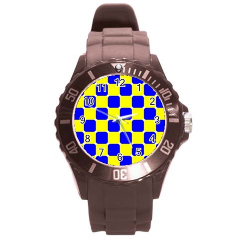 Pattern Plastic Sport Watch (Large) from ArtsNow.com Front