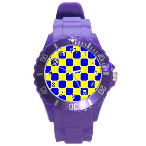 Pattern Plastic Sport Watch (Large) from ArtsNow.com Front