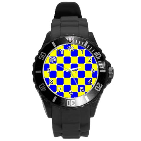 Pattern Plastic Sport Watch (Large) from ArtsNow.com Front