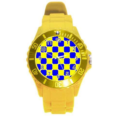 Pattern Plastic Sport Watch (Large) from ArtsNow.com Front