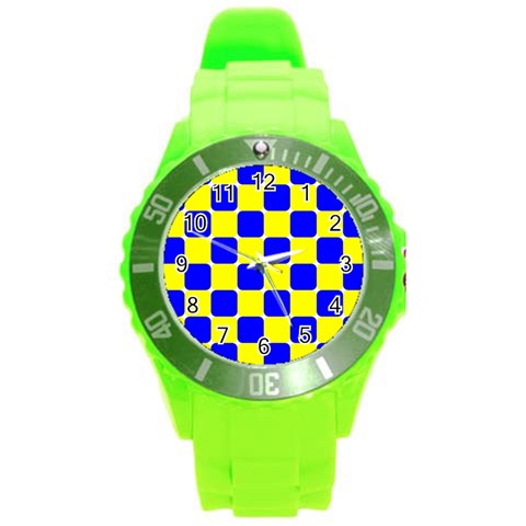 Pattern Plastic Sport Watch (Large) from ArtsNow.com Front