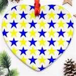 Star Heart Ornament