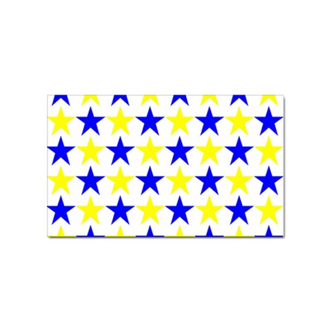 Star Sticker 10 Pack (Rectangle) from ArtsNow.com Front