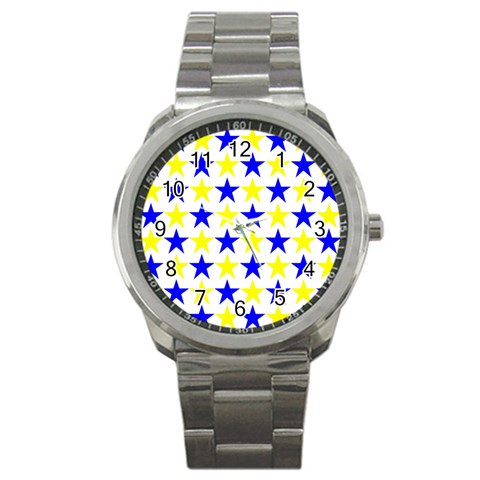 Star Sport Metal Watch from ArtsNow.com Front