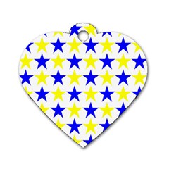 Star Dog Tag Heart (Two Sided) from ArtsNow.com Front