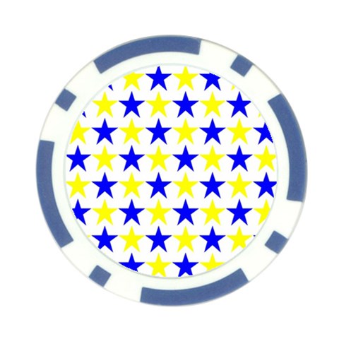 Star Poker Chip from ArtsNow.com Front