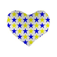 Star 16  Premium Heart Shape Cushion  from ArtsNow.com Front