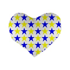 Star 16  Premium Heart Shape Cushion  from ArtsNow.com Back