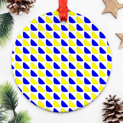 Pattern Round Ornament from ArtsNow.com Front