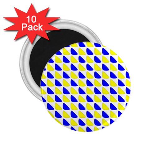 Pattern 2.25  Button Magnet (10 pack) from ArtsNow.com Front