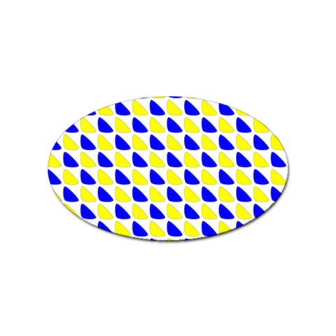 Pattern Sticker (Oval) from ArtsNow.com Front