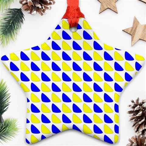 Pattern Star Ornament (Two Sides) from ArtsNow.com Front