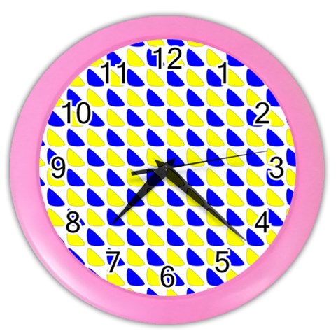 Pattern Wall Clock (Color) from ArtsNow.com Front