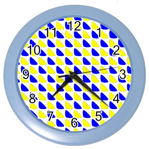 Pattern Wall Clock (Color) from ArtsNow.com Front