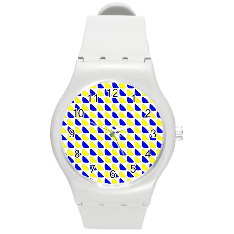 Pattern Plastic Sport Watch (Medium) from ArtsNow.com Front